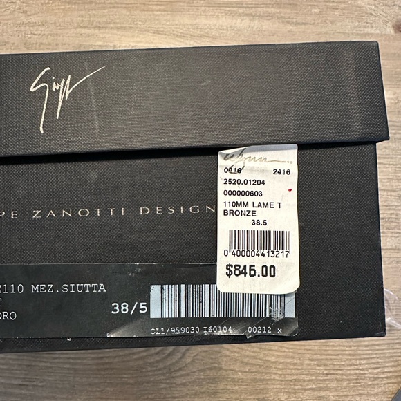 Giuseppe Zanotti Coline 110 Mez Siutta Sandals - Picture 5 of 5